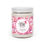 Thumbnail: Candle Soy Blend in 7 scents & unscented. Pink Flower label. Georgie & Lexy USA Online.