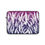 Thumbnail: purple and white sunset white pampas grass silhouette printed laptop sleeve by georgie and lexy work-travel-play