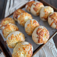 Garlic Herb & Cheese Sourdough Bagels