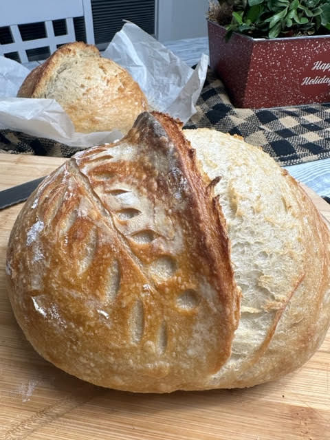 Easy Crusty Sourdough Bread Recipe