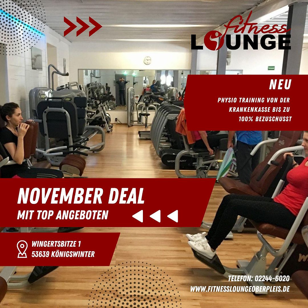Fitesslounge Oberpleis - Verlängertes Angebot nach erfolgreichem Tag ...
