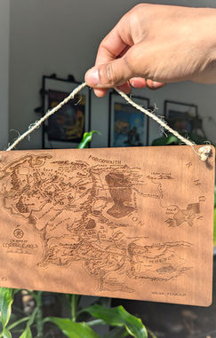 middle earth from lord of the rings map