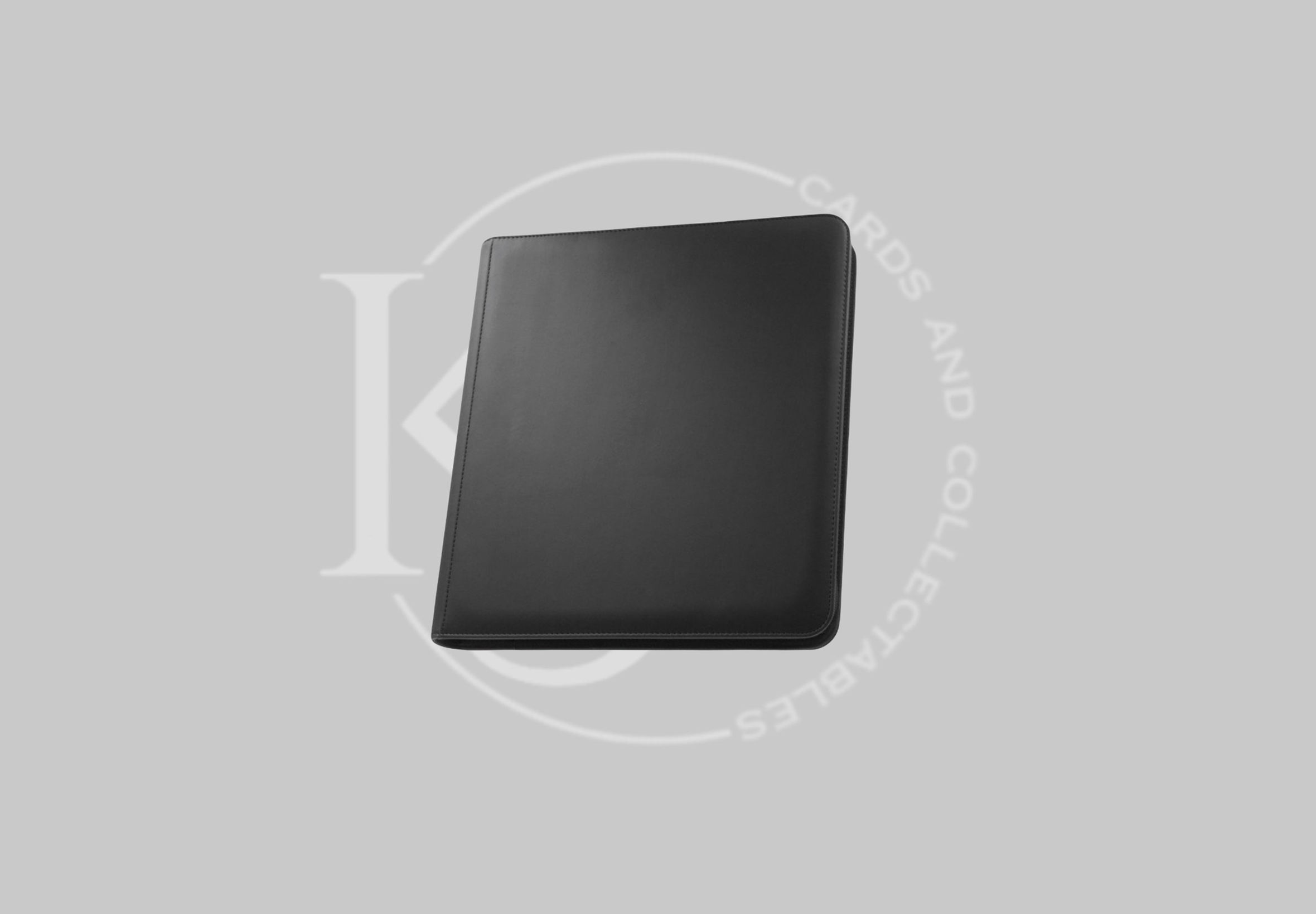 Palms Off STEALTH 12 Pocket Zip Trading Card Binder - Black