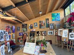 Expositie cursisten van 't kunsthuis