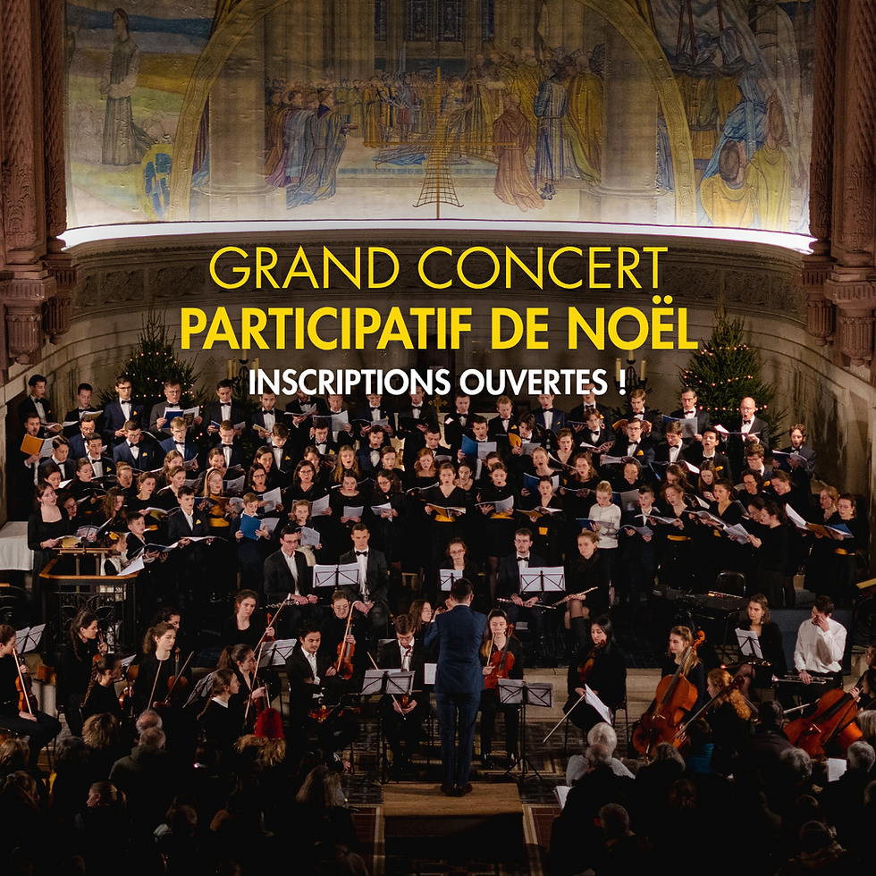 GRAND CONCERT PARTICIPATIF DE NOËL