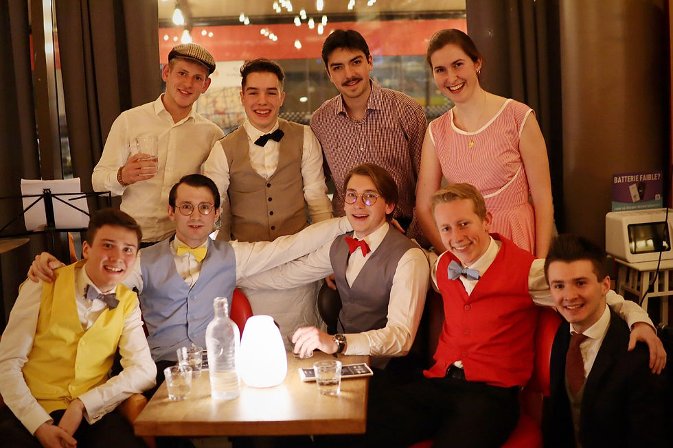 UN SOIR AU BAR CHANTANT AVEC LES ENLUMINEURS
