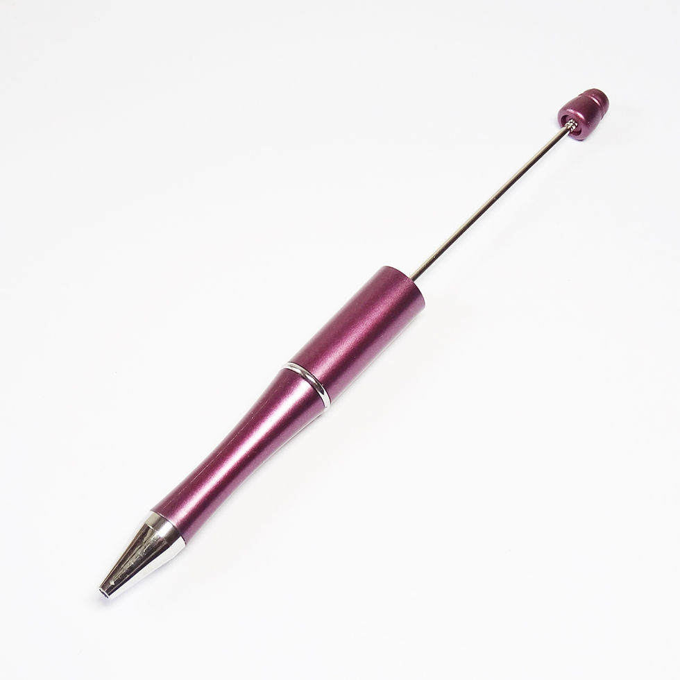 Thumbnail: colourful beadable ballpoint pens, build a pen, beadable pens, colourful beadable pens, beadable ballpoint pens, bead a pen