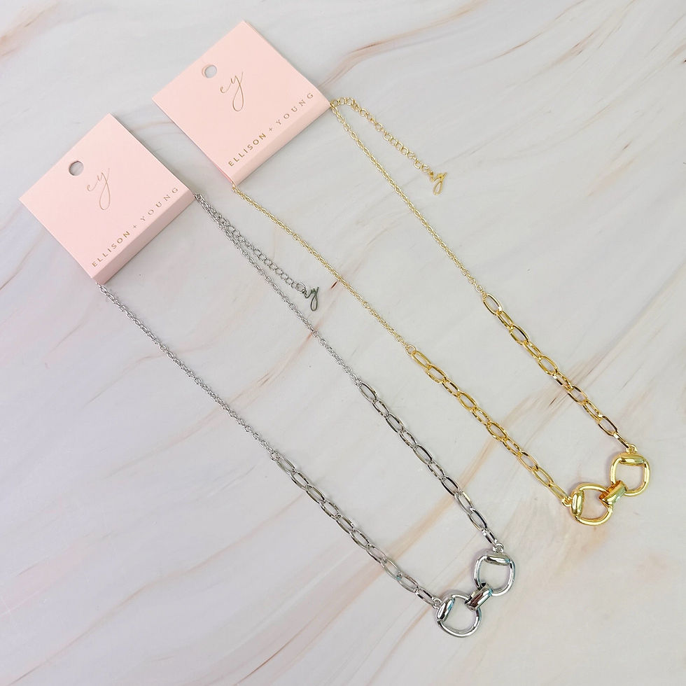 Thumbnail: Equestrian Pendant Chain Necklace