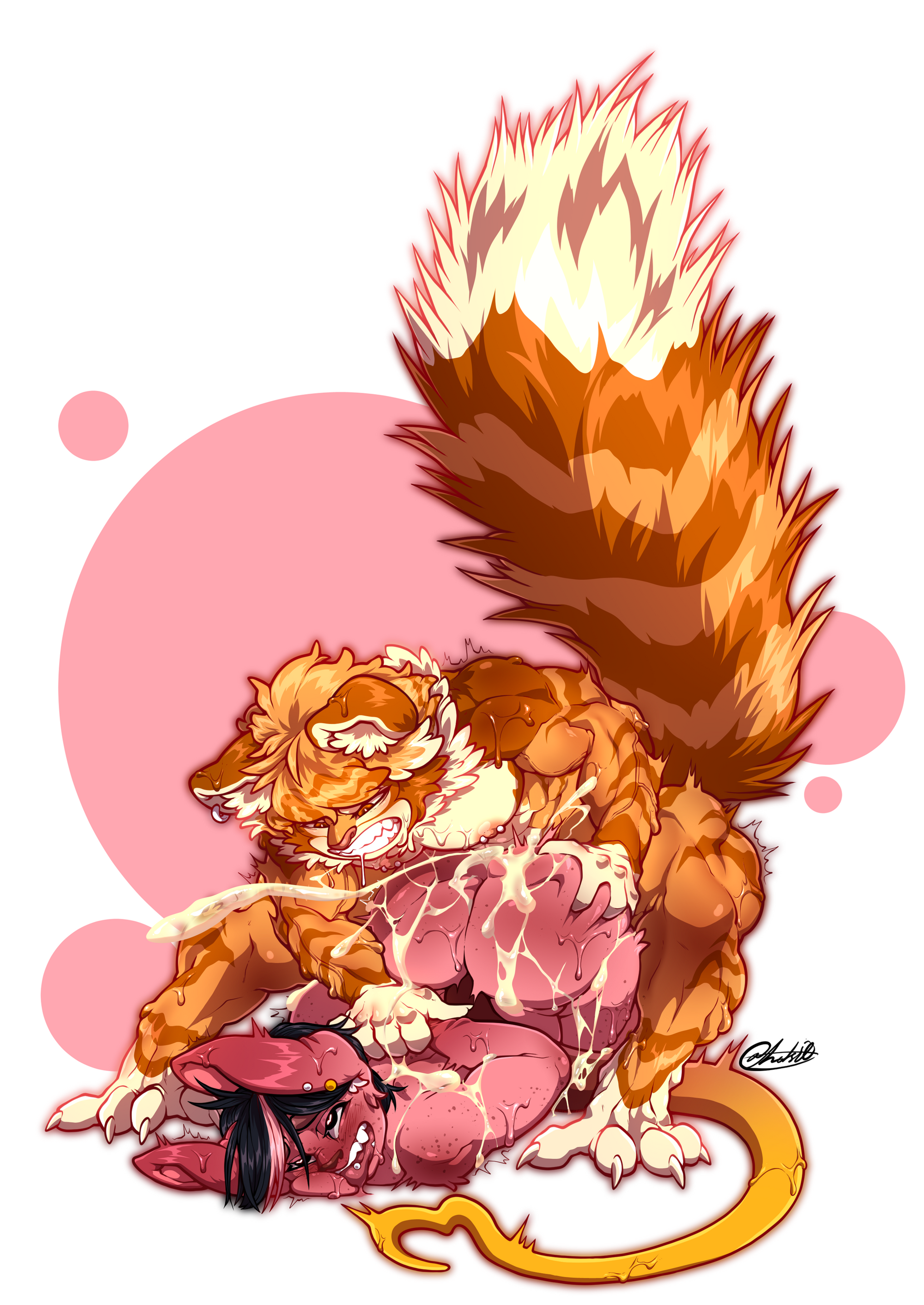 multi/pose character Commission