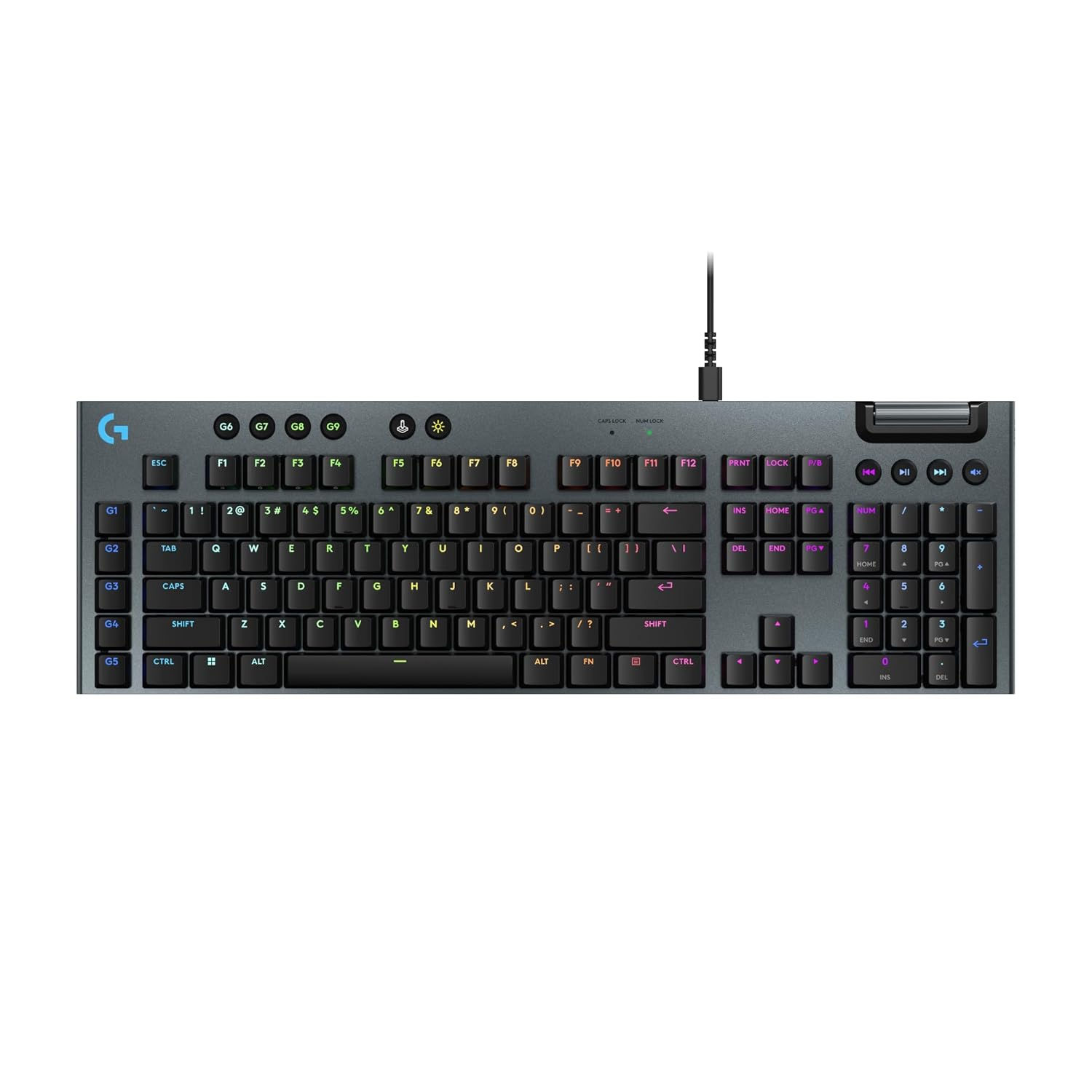 G915 X Wired Low Profile Gaming Keyboard - Tactile