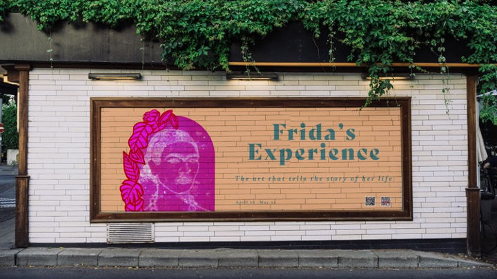 Frida Kahlo Exhibit Branding