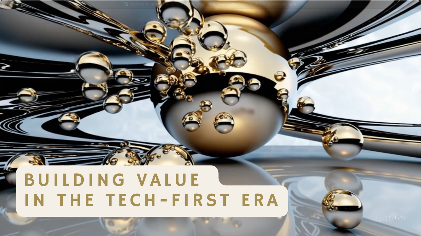 Building Value Graphics Building Value in the Tech-First Era