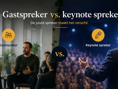 gastspreker vs keynotespreker