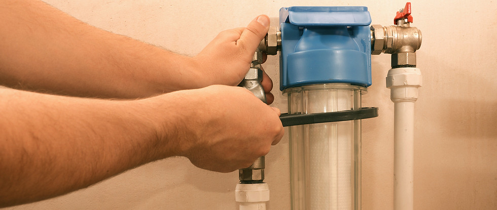 Home water filter replacement