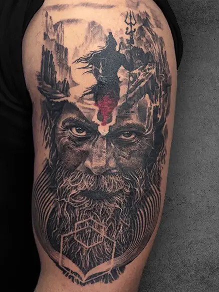 3d aghori tattoo