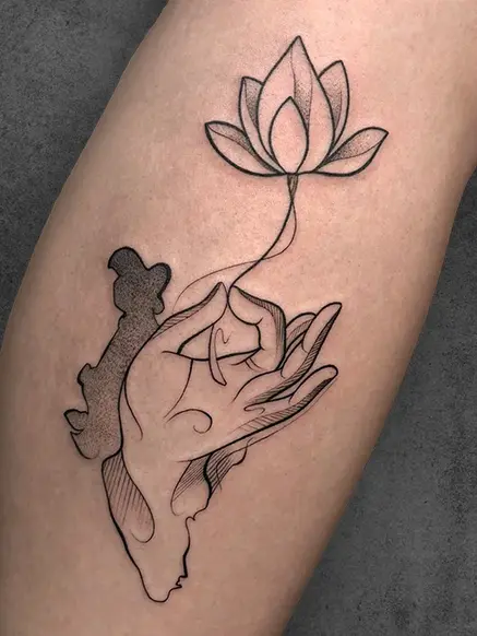 small patriotic tattoo