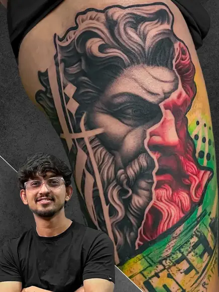 Susmit dhavan, best tattoo artist in India