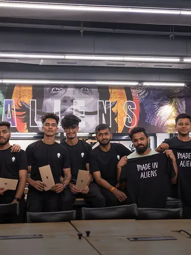 Graduating Tattoo Artists from Aliens School of Tattoo arts