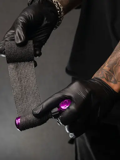 Tattoo Machine at work in Aliens School of Tattoo arts