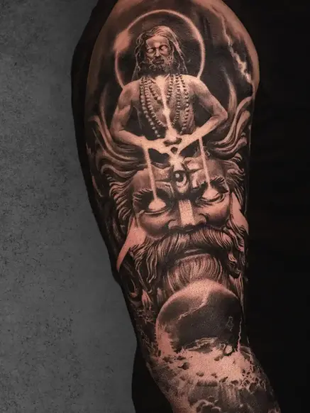 aghori and mahakal tattoo