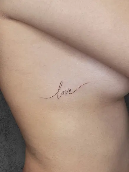 self love tattoo