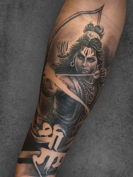 lord ram tattoo