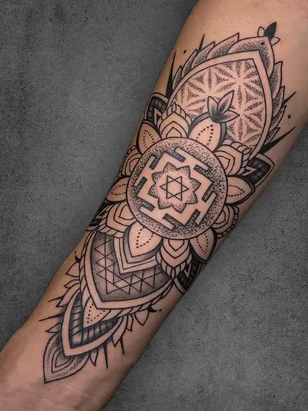 Mandala tattoo design