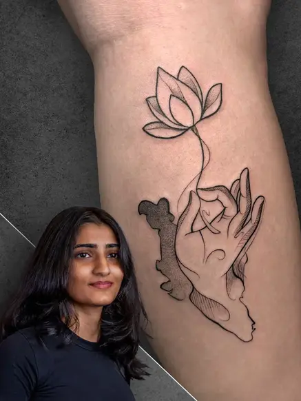 Grishita Suthar, tattoo artist in india