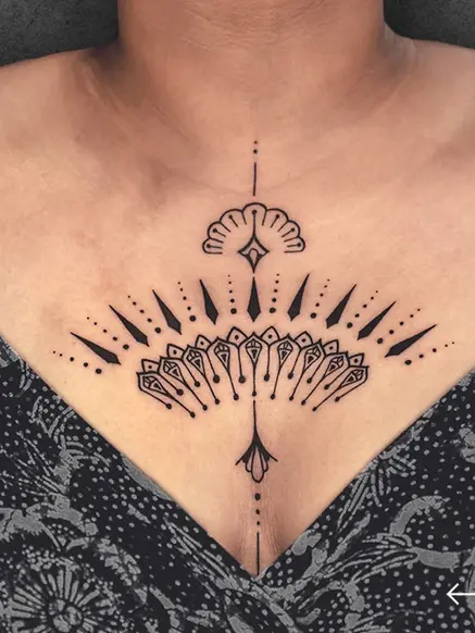 geometric tattoos for women