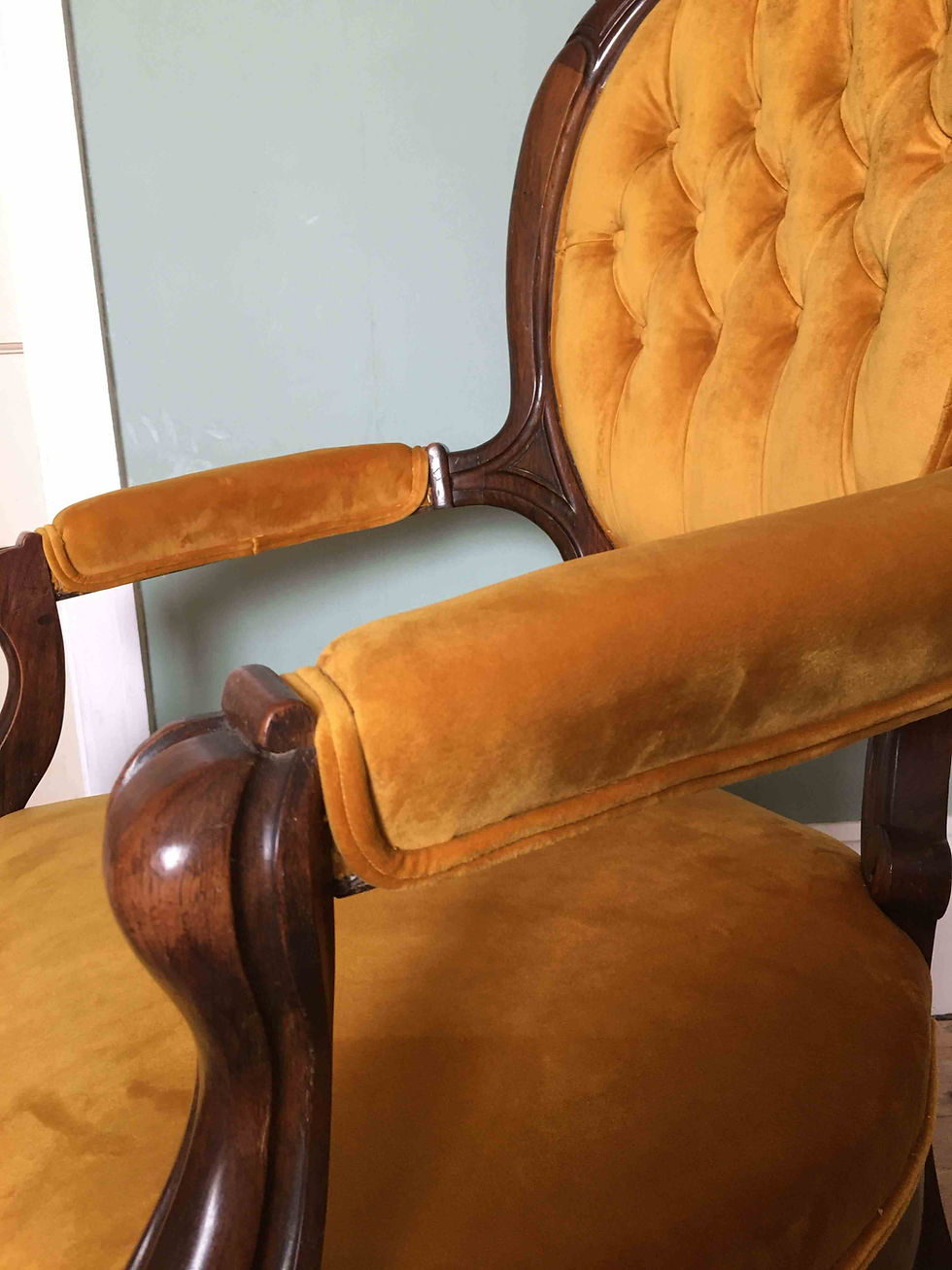 Thumbnail: Mustard Chair