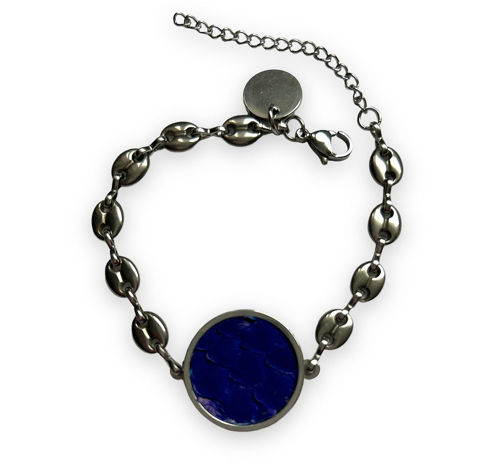 Bracelet Chain Link - Navy