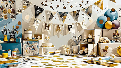 Handmade party decorations and personalised gifts from Barbara’s Creative Lab