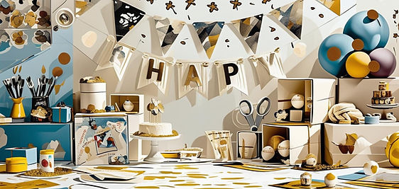 Handmade personalised party decorations and creative gifts from Barbara’s Creative Lab