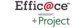 Efficace a l’aide de MS Project Logo