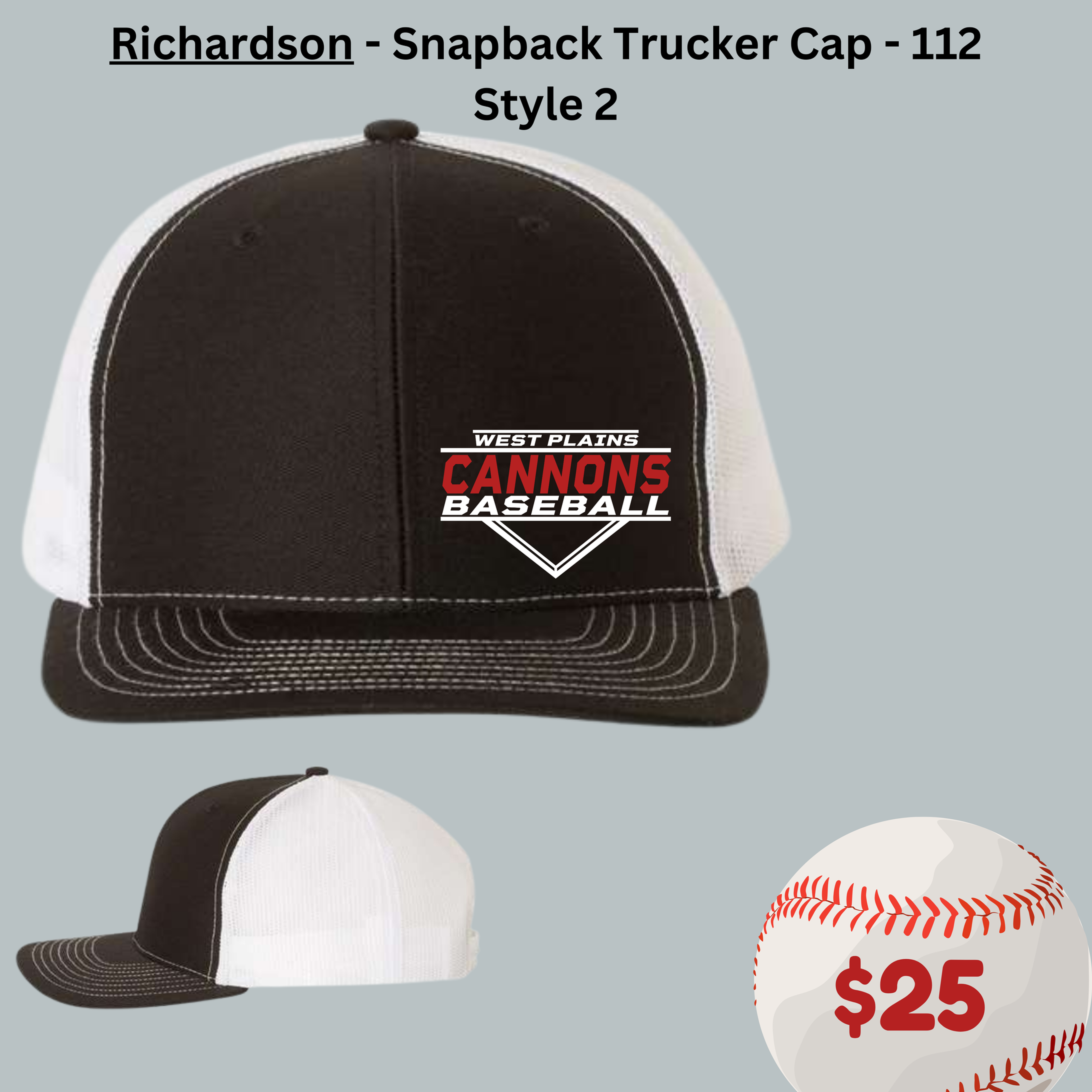 Cannon Baseball Richardson Snapback