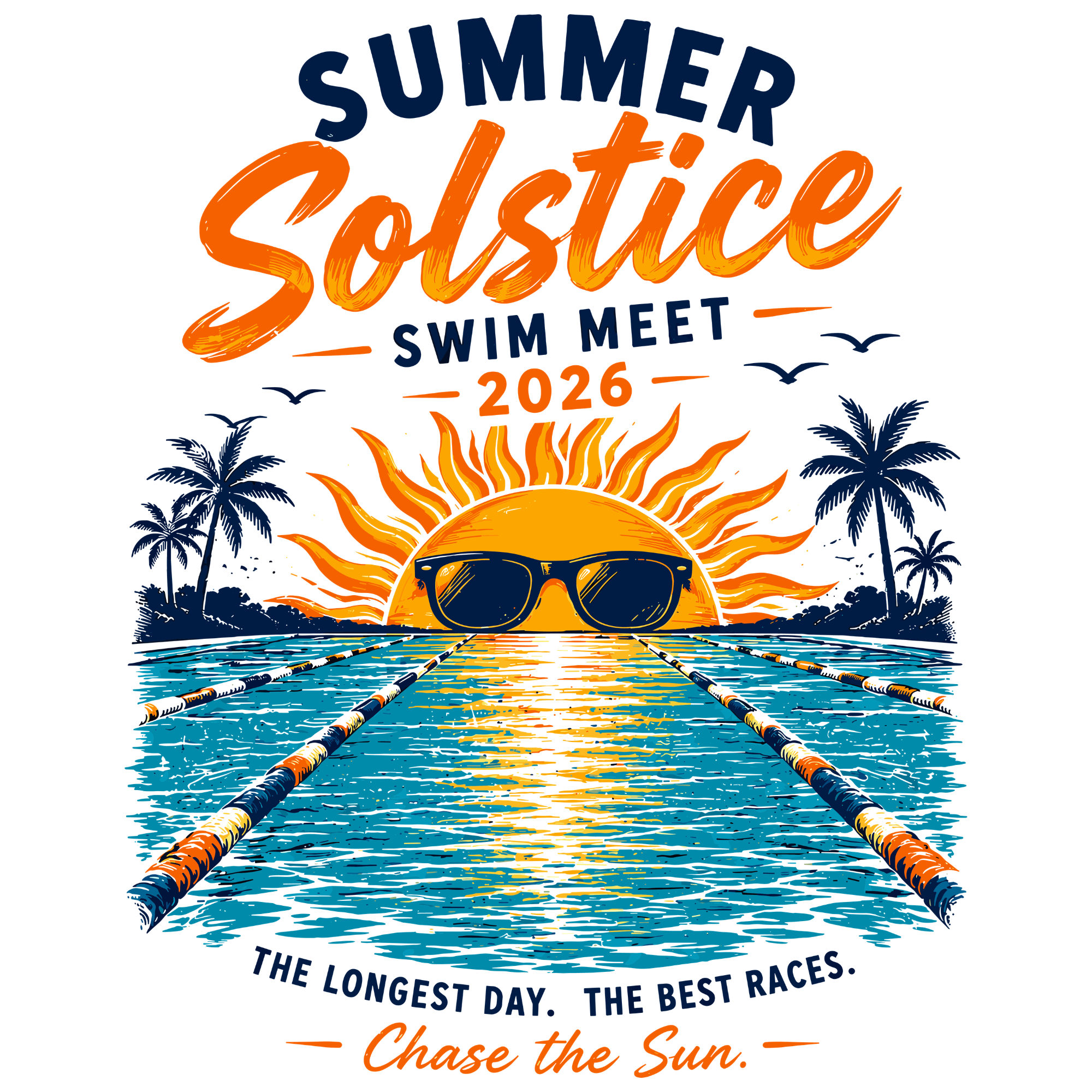 SUMMER SOLSTICE STICKER 3"