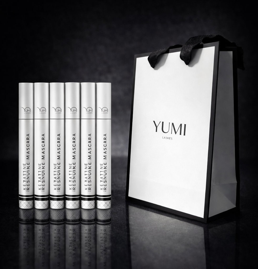 Miniaturebillede: YUMI Keratin Restore Mascara 11 ml + 1 sæt YUMI øjenmasker(værdi 95 kr.) i Juni