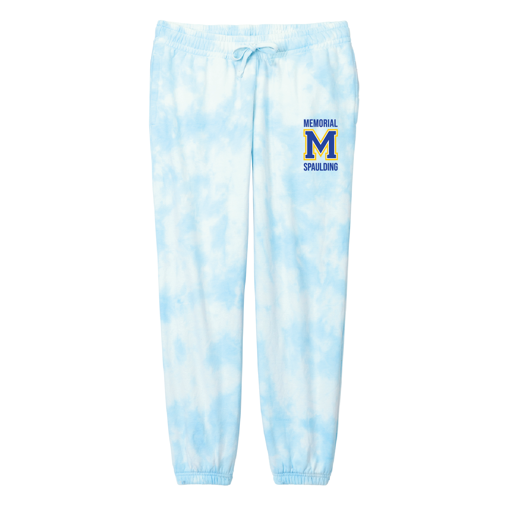 MS Women's Cut Beach Wash Cloud Tie Dye Sweatpant