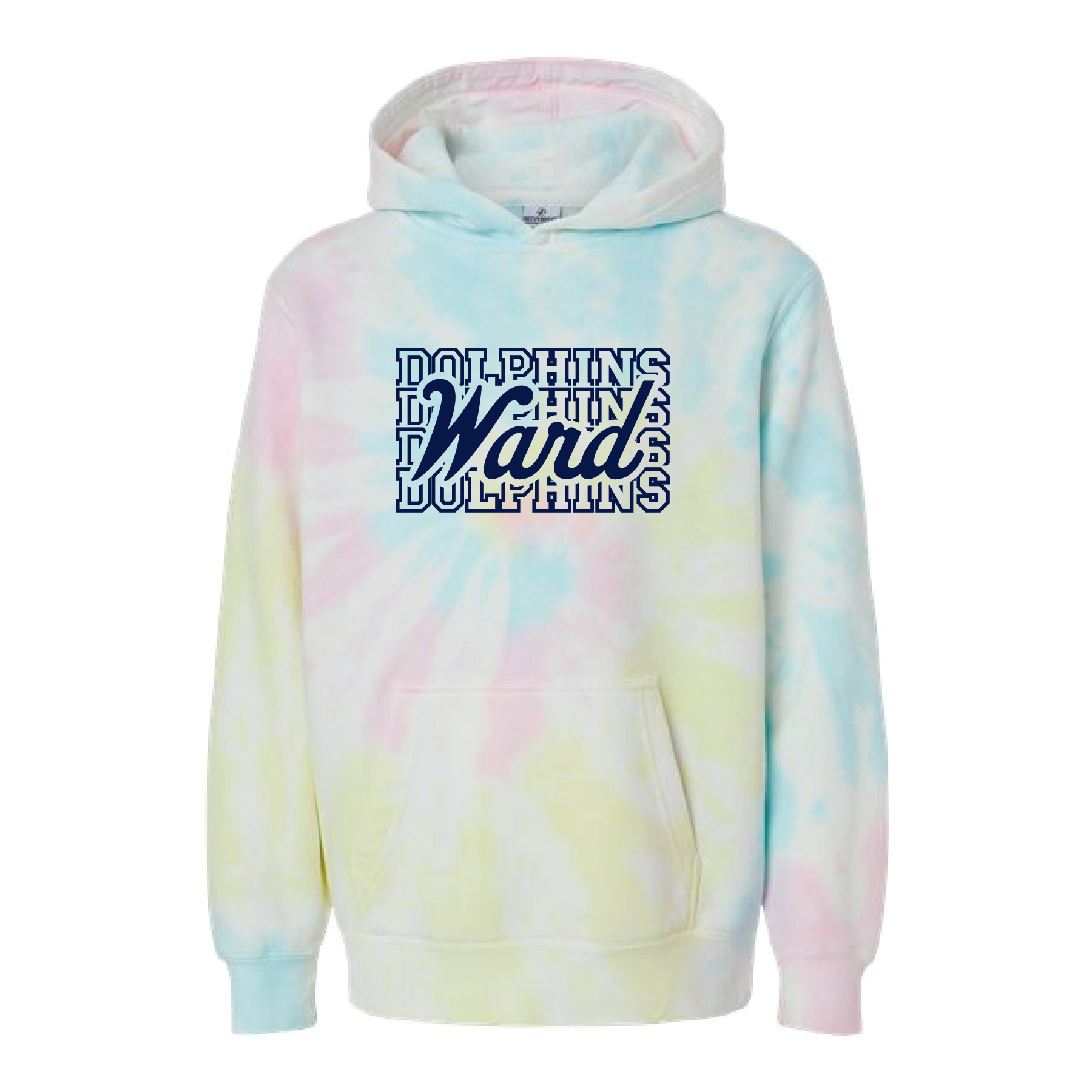 Ward Tie Dye Hooded Sweatshirt