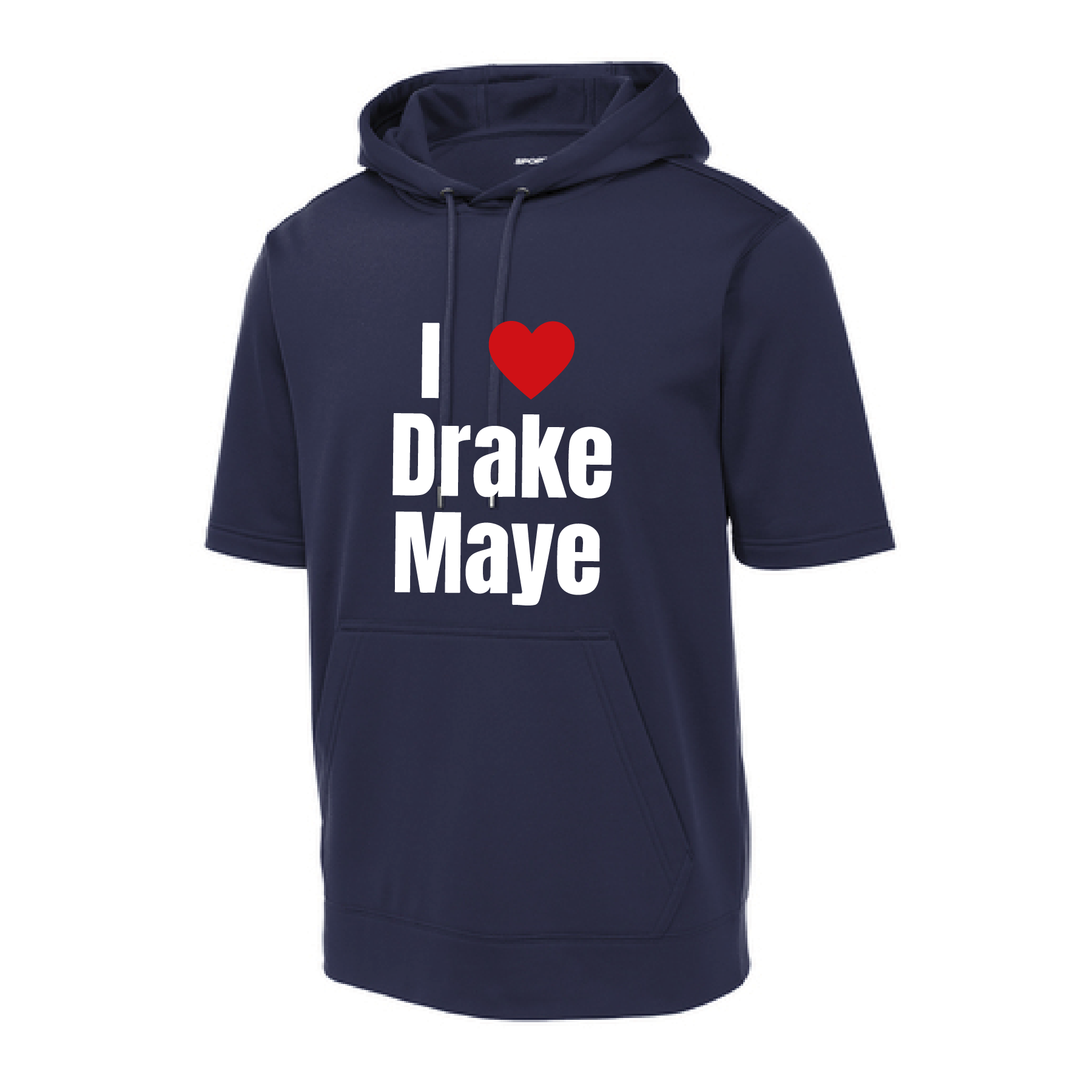 DM Short Sleeve Hooded Pullover