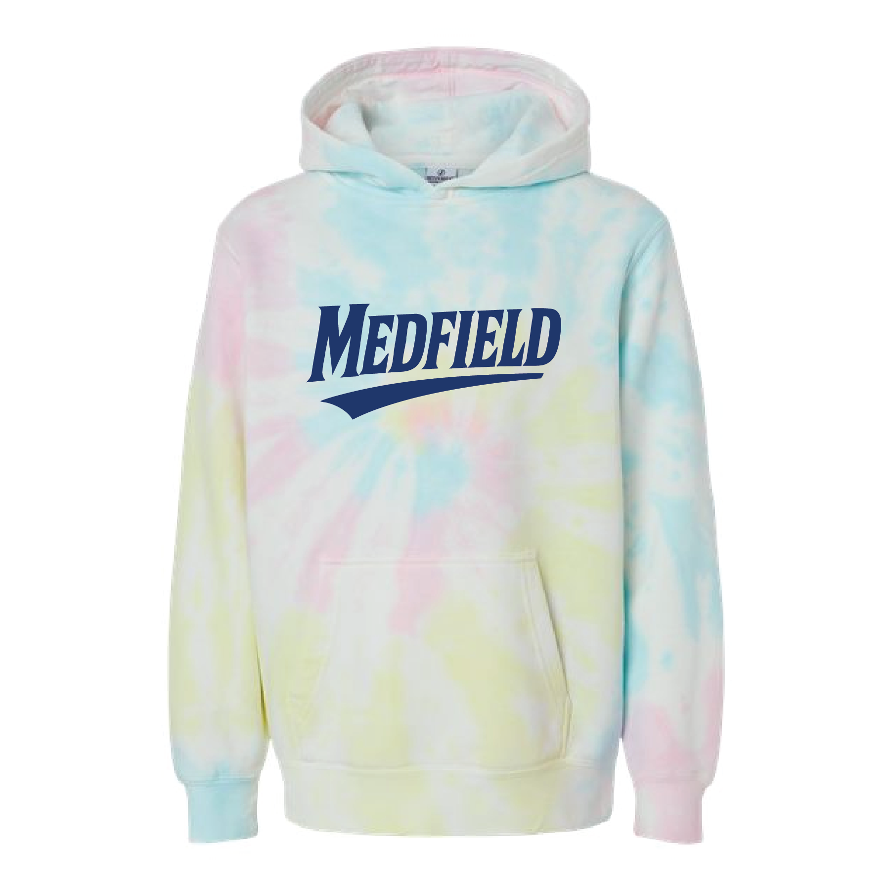 Medfield Tie Dye Hooded Sweatshirt