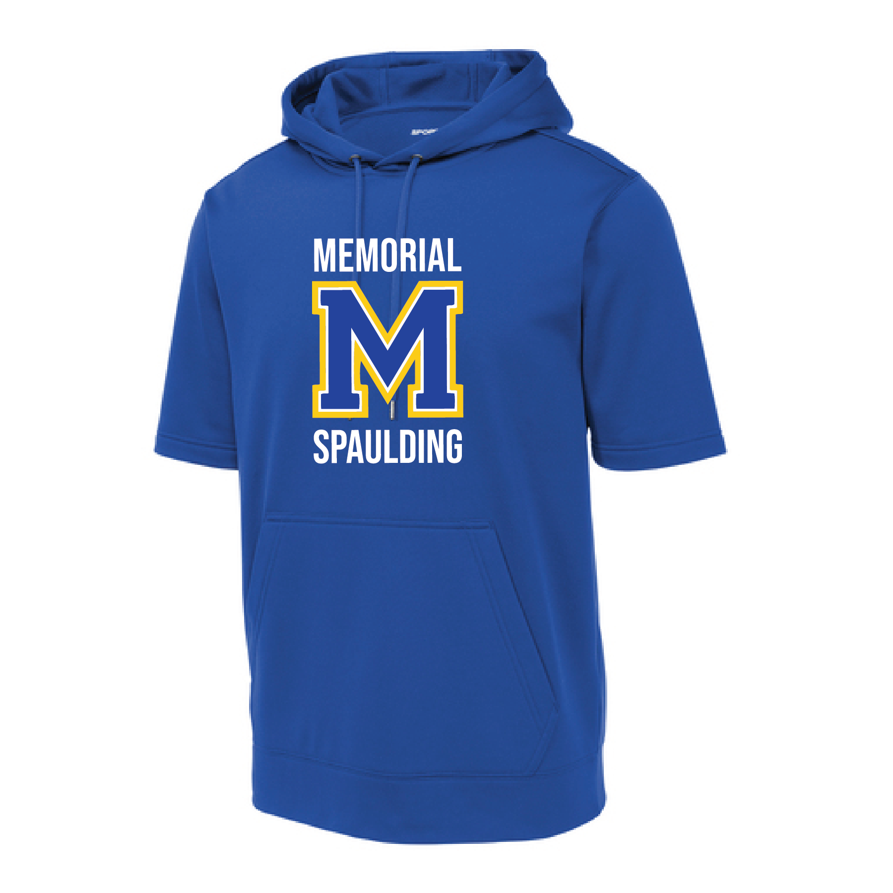 MS Sport-Wick Fleece Short Sleeve Hooded Pullover