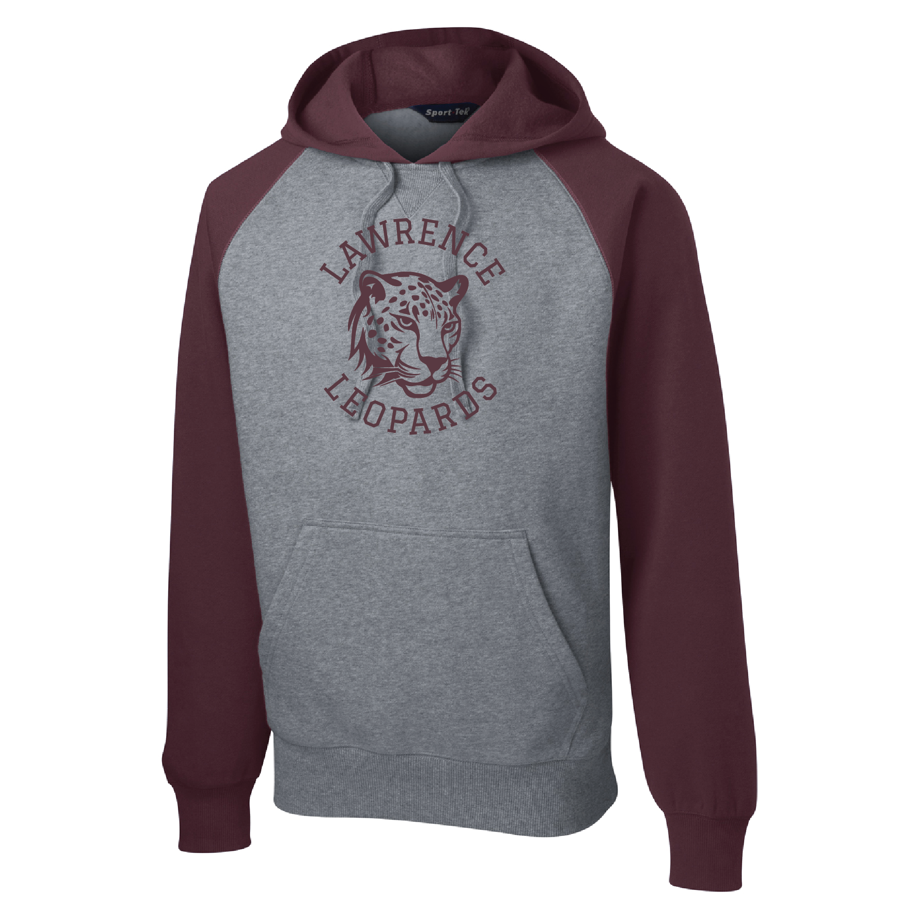 Lawrence Raglan Colorblock Hooded Sweatshirt