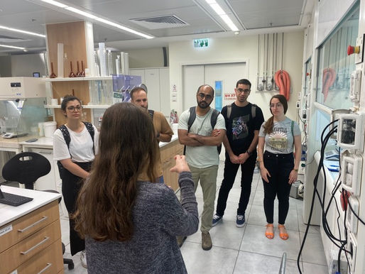 End of the formulation lab course tour at ADAMA R&D labs