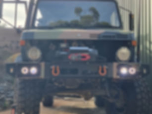Unimog Headlight Protectors