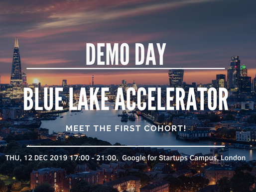 Blue Lake Demo Day in London. Save the date!