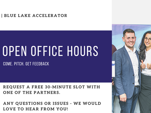 Blue Lake Accelerator | Open Office Hours