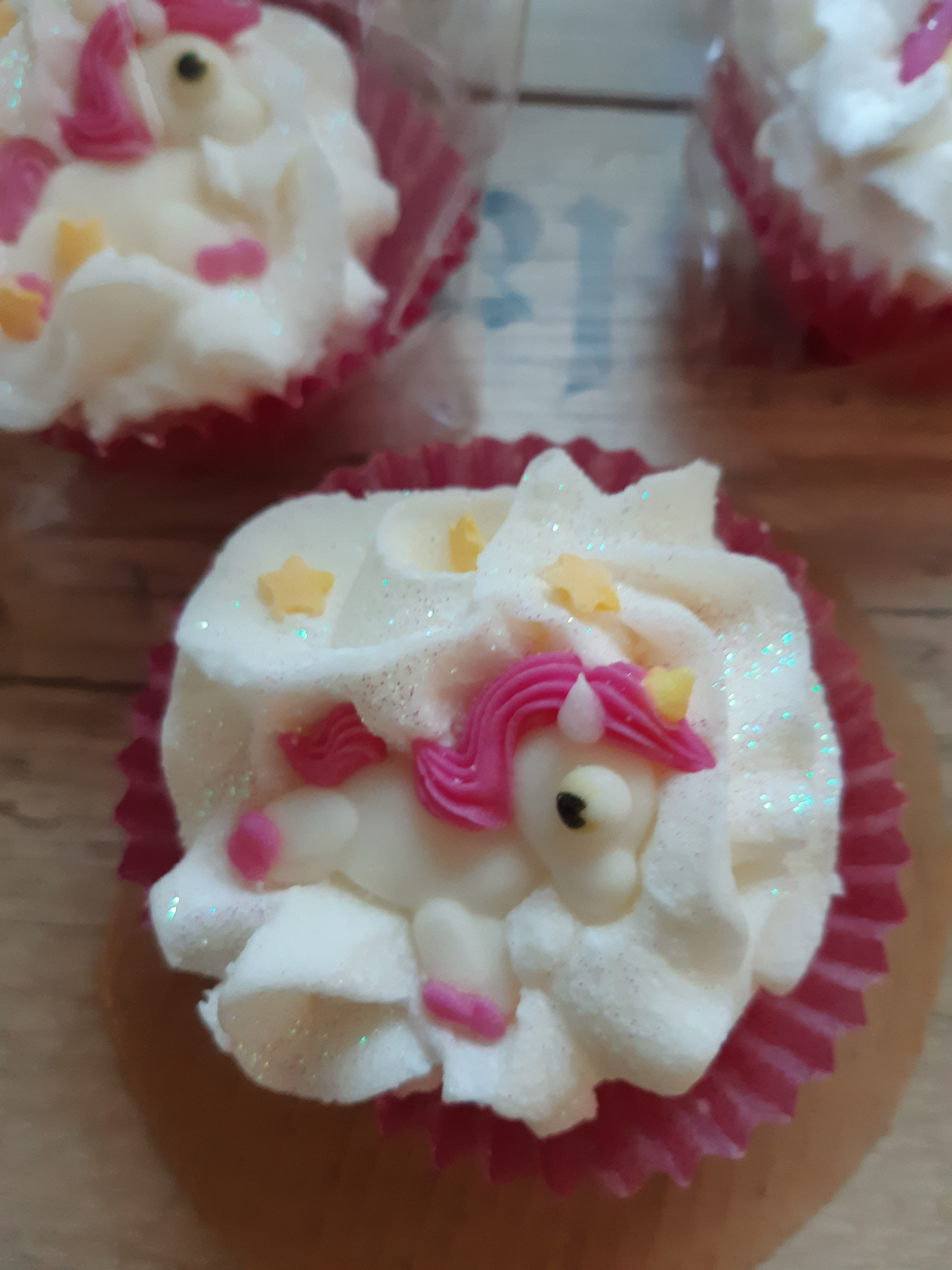 Triple Cupcake Licorne