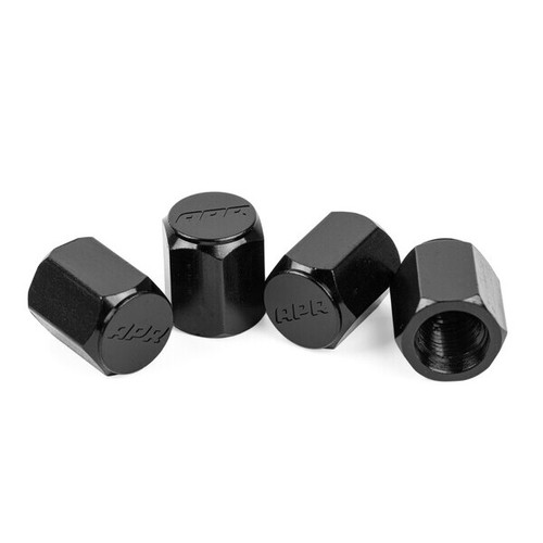 Image of APR - Aluminium Ventieldopjes - Zwart
