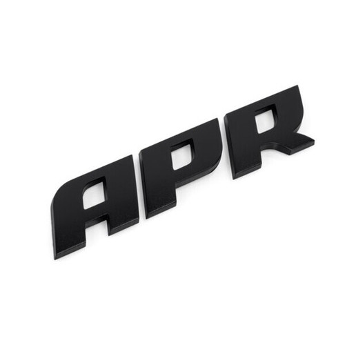 Image of APR - 3D Dome Badge - Satijn Zwart
